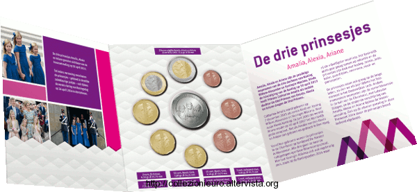 Olanda: serie divisionale FDC “Le tre Principesse” 2014.