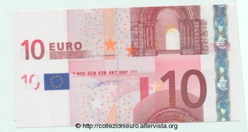 Germania 10 euro taglio metà B