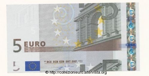 Germania 5 euro taglio metà B