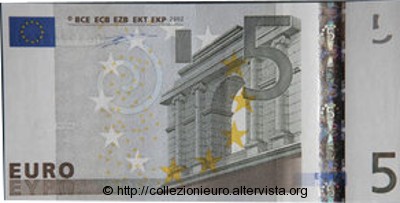 Germania 5 euro taglio metà C