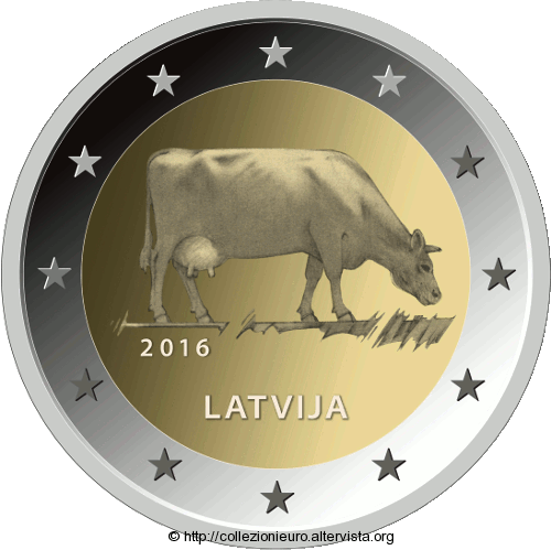 Lettonia-2-euro-la-mucca-2016k
