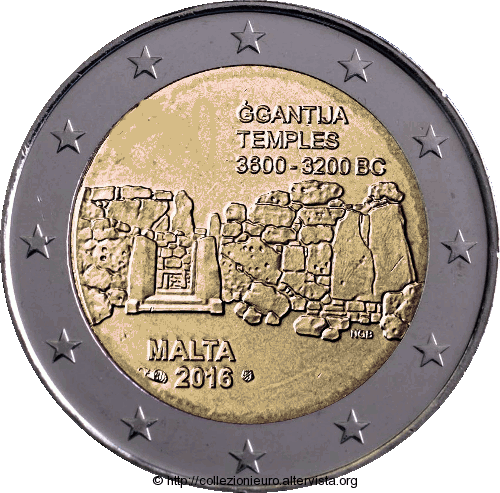 Malta-2-euro-Templi-di-Ġgantija-2016-image real