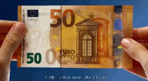 Europa: il 4 aprile è stata emessa la nuova banconota da 50 euro serie Europa.
