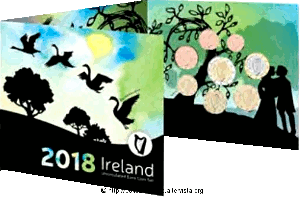 Irlanda: serie divisionale BU dedicata ai “Irlanda Miti e Leggende” 2018.