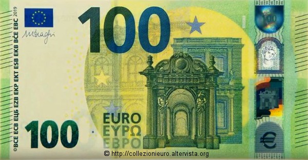 Europa: nuova banconota da 100 euro serie “Europa” 2019. - Blog di  Collezionieuro